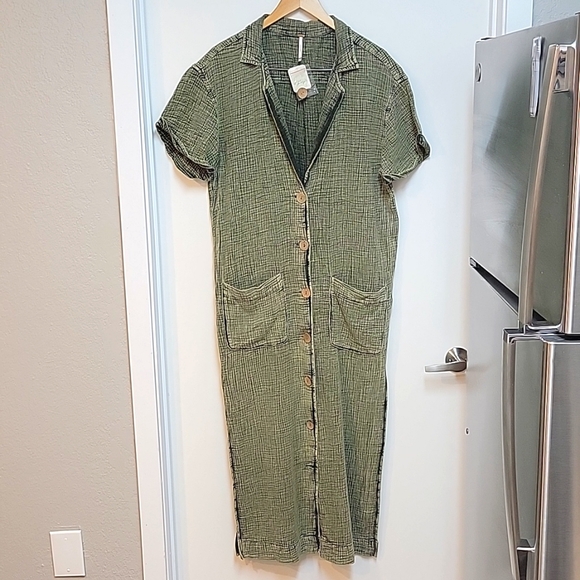 Free People | Almeda Maxi Dress/Duster - Picture 5 of 14